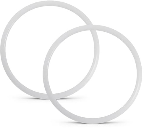 2 pezzi di guarnizione di ricambio per pentola a pressione in silicone, anello di tenuta in silicone trasparente da 22/24/26/32 cm di diametro per utensili da cucina per pentole (26 cm)