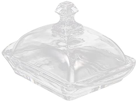 HEALEEP Contenitore Trasparente Per Burro Scatola Per Burro Fresco Portaburro Coperto Per Uso Domestico Contenitore Per Riutilizzabile Organizer Per Da Cucina