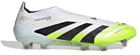 adidas Predator Elite Ll Fg White - Balón de fútbol unisex, Blanco, 41 EU