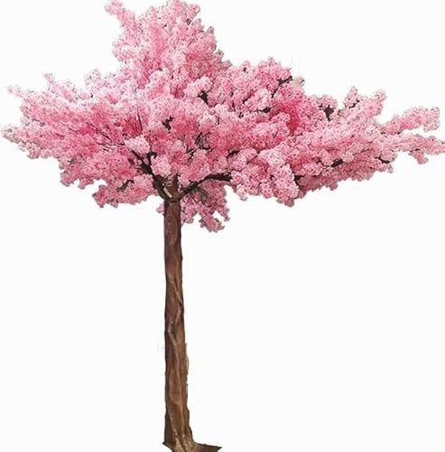 Árbol de cerezo artificial para decoración de interiores y exteriores, perfecto para bodas, fiestas, jardines, hogar y oficina (altura 2,5 m, ancho 2 m)
