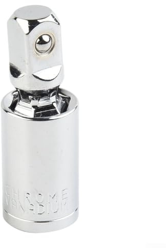Hosrivae Jeu de 3 clés à douille avec rallonge à cliquet 0,25 3 sur 8 et 1 sur 2 pour barres en acier au chrome vanadium adaptateur d'angle pour accès à tête rotative à 360°
