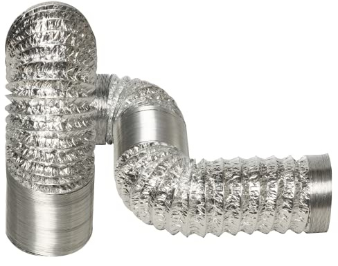 STERR - Flexible Aluminium Ventilation Hose, silver