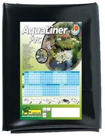 Ubbink Bâche d étang PVC 6x5 m Noir