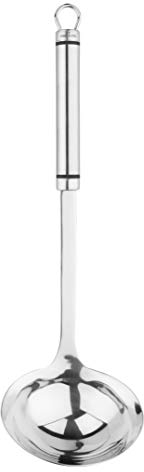 Tala Stainless Steel Ladle, Extra deep Design is Ideal for Serving Soups, Curries, Sauces and Gravies, 31.0 x 10.0 x 8.3 cm
