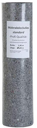 TOP Bodenabdeck Malervlies 260 g/m² extrem dick und extrem saugfest Renoviervlies Abdeckvlies Schutzvlies Saugvlies Bodenvlies zum tapezieren Anti rutsch nicht rutschend Bodenabdeckvlies