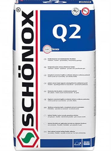 Schönox Fliesenkleber 25kg, Keramik, Paste, Eimer, hochviskos