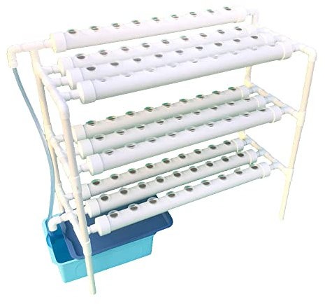 Gorgivous 90 Sites de Plantes Culture hydroponique à 3 Couches, équipement de Plantation hydroponique, système de Culture hydroponique pour légumes à Feuilles