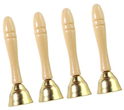 SAFIGLE 4stücke Kinderhandglocken Spielzeug Musikalisches Lernspielzeug Percussion Spielzeug Für Kleinkinder