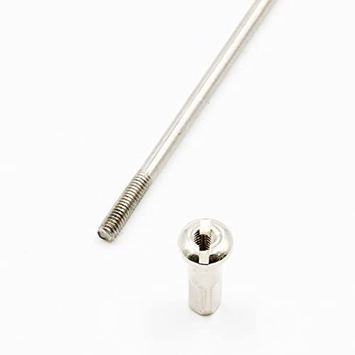 Fahrrad Speichen und Nippel 36 Stück in einer Tasche 13G Rennrad Speichen MTB-Bike Speiche Edelstahl Speichen Kupfer Nippel für Fahrrad Elektrische Fahrrad Mit Speichen Nippel ( Color : 13G 246mm )