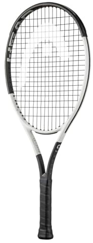 HEAD Youth Speed Jr.25 - Racchetta da tennis unisex, 8-10 anni, colore: Nero/Grigio opaco