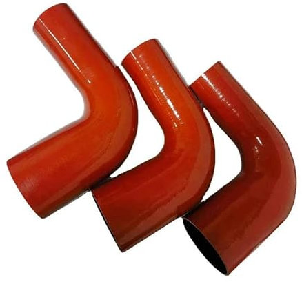 90-Grad-Reduzierstück aus Silikon, Winkelschlauch, flexibler Silikonschlauch, Wasserkühler-Rohrbogen, Innendurchmesser 40 mm bis 50 mm