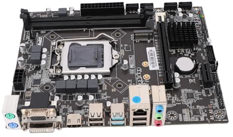 H310 LGA 1151 Micro ATX DDR4 Motherboard | Unterstützt Core-Prozessoren der 8. und 9. Generation | Hochgeschwindigkeits-Chipsatz | Ted Graphics | Umfangreiche Erweiterungsports