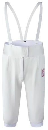 HXYhydrypd 450N Fechthose, Fechtausrüstung für Erwachsene und Kinder, Schutzkleidung für Florett-Degen-Säbel, Rechte Hand(38#)