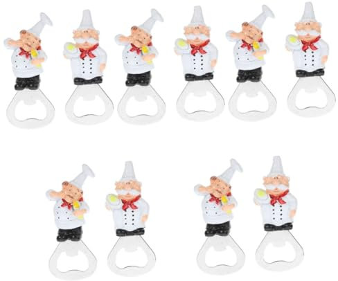 Cabilock 10piezas Abrebotellas De Cartoon Imán Para Refrigerador Abrebotellas Magnético y Decoración De Cocina Multifuncción