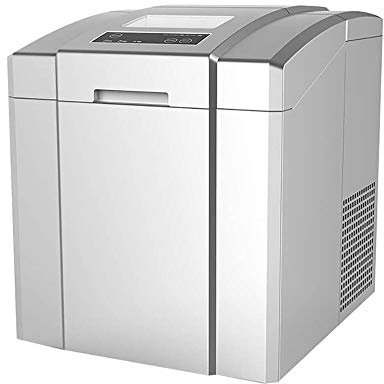 LYDBMYT Macchina per Il Ghiaccio da banco 55 libbre in 24 Ore Macchina per Il Ghiaccio Portatile autopulente per casa Cucina Ufficio Bar Festa