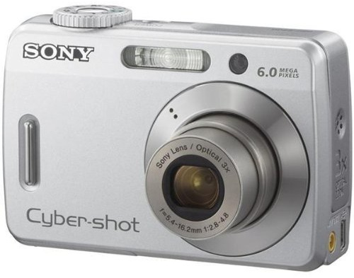Sony Cyber-Shot DSC-S500 Digitalkamera (6 Megapixel)