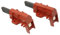 Ariston C00196539 Washing Machine Accessory/Engines/Hotpoint Indesit Creda New World Philco Indesco and Welling Washing Machine Carbon Brushes