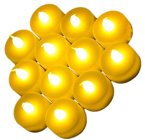 SHINE LED CANDLE TEA LIGHT PACK OF 24 TEALIGHTS BATTERY OPERATED