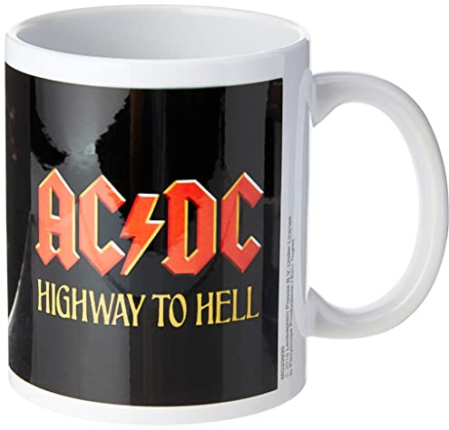 AC/DC Highway to Hell Tasse, Mehrfarbig, 1 Stück (1er Pack)