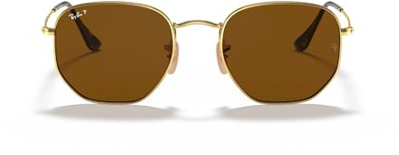 Ray-Ban Rayban Herren 0RB3548N 001/57 54 Sonnenbrille, Gold (Gold/Polarbrown)