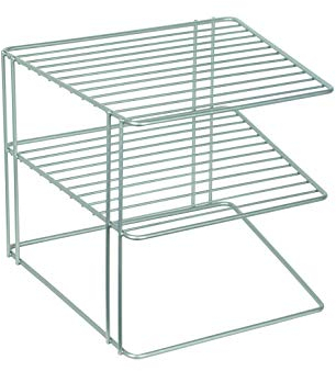 Gravidus eckiger Schrankeinsatz mit 2 Etagen