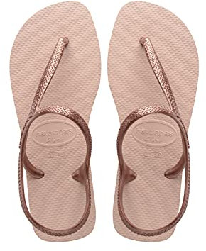 Havaianas - Flash Urban, Sandali Comodi, Eleganti E Versatili, Chiusura Alla Caviglia, Cinturini Incrociati Metallizzati, Donna