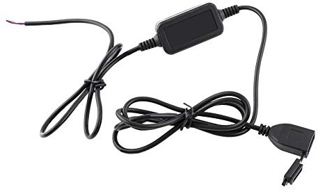 Yctze para Presa USB Moto Cargador Moto USB Cargador USB de Motocicleta ABS Plástico 12V-24V Impermeable Puerto de Fuente de alimentación USB Enchufe Cargador Enchufe Cargador Puerto de Fuente de al