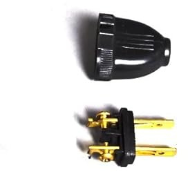 Replacement Part For Fit All Residental Vacuum Cleaner Male Grip Black Plug # compare to part 32-5604-61