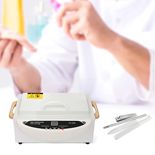 Hochtemperatur Sterilisator Heißluft Nagelstudio Desinfektion Kosmetik 0-250°C Nagelstudio Heißluftsterilisator für Nagel Werkzeug