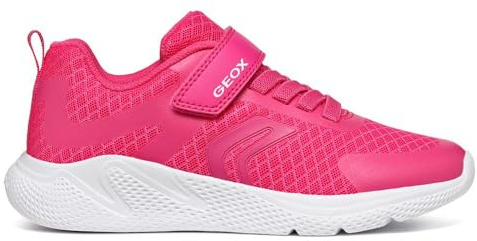 Geox J Sprintye Girl A, Zapatillas, Fucsia, 39 EU