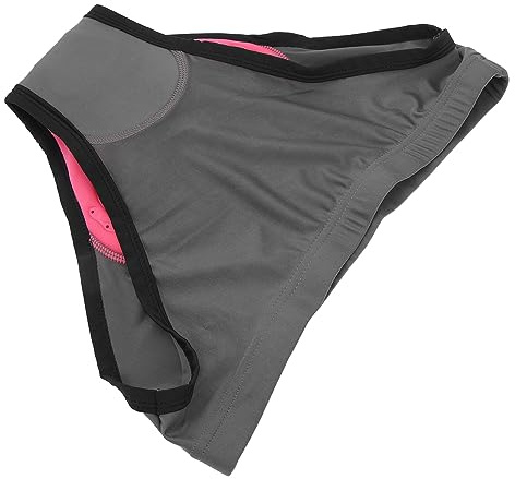 Tbest sous-vêtements de Cyclisme Shorts, sous-vêtements de Cyclisme pour Femmes Shorts de Vélo Rembourrés 3D sous-vêtements Légers à Séchage Rapide pour Femmes Slips de Vélo Gris foncé