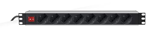 Säkerhet och maskinkraft märke modell multiprese 8p per ställ 19 8 * 10A/16A Schuko Spina Ita