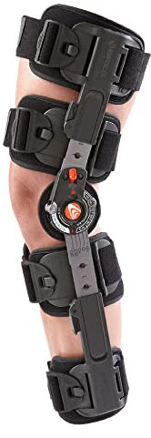 Breg T Scope Premier Post Op Knee Brace with Adjustable ROM Hinge L1833
