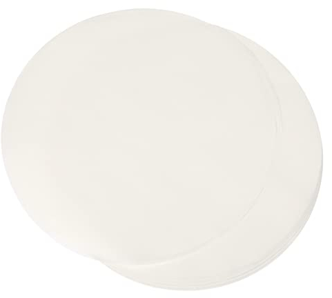 Papier Sulfurisé Prédécoupé 500 Pièces Blanc pour Four 9 Pouces