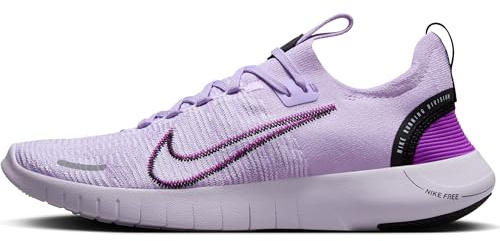Nike W Free RN FK Next Nature, Training Shoe Donna, Lilac Bloom/Black-Barely Grape, 38 EU