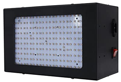 3D-Drucker UV-Harz-Härtungslicht LED-Hochleistungs-UV-Gel-Härtungslampe, schattenloser Kleber, grünes Öl, Siebdruckfilm, Filmbelichtungslampe mit Halterung für SLA/DLP/LCD-3D-Druck (Size : 1 UK, Col