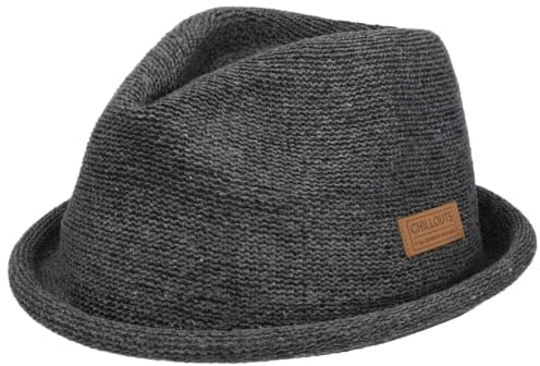 Chillouts Tocoa Player Tyghatt Herrar - strandhatt sommarhatt trädgårdshatt Vår-sommar Sommar - S/M (55-57 cm) antracit