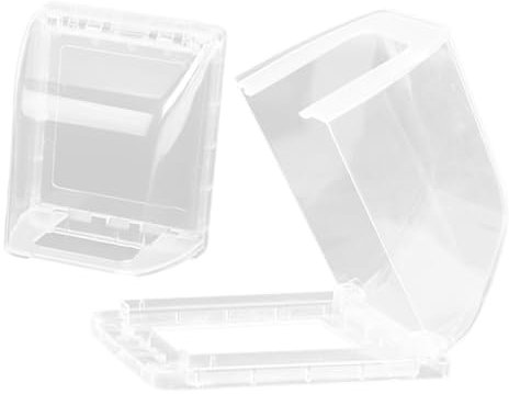 Hemobllo 2pezzi Copertura Per Muro Protezione Per Elettrica Copertura Per Resistente Alle Intemperie Per Cucina Balconi Giardini Garage Uffici e Ristoranti