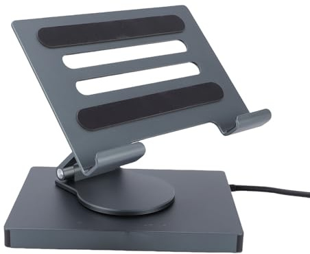 Greensen 7 in 1 Hub USB C, Base di Ricarica con Rotazione a 360° per Laptop Docking Station con Ricarica PD 100W 4K 30Hz USB 3.0, per Pro Air XPS