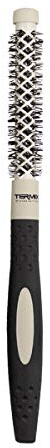 Termix Evolution Soft Ø12, Spazzola Termica Rotonda con Fibre Appositamente Studiate per Capelli Delicati, Beige, Nero, 12 mm, Disponibile in 8 Diametri e in Formato Pack