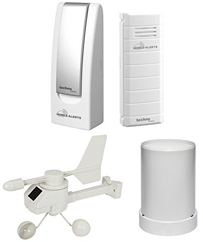 Technoline sistema di sorveglianza home Mobile Virtuale Starter Set 1 con pluviometro e anemometro