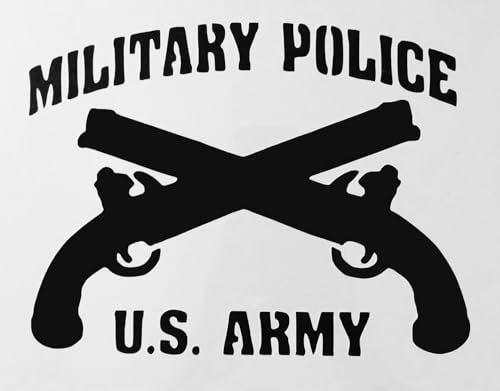 Schablone der US-Armee-Militärpolizei, wiederverwendbar und stabil, 27,9 x 21,6 cm, ideal für Kunst, Handwerk, Scrapbooking, Airbrush-Malerei und Zeichnung