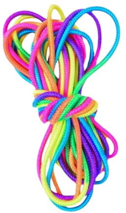 VICASKY Cuerda De Saltar Para Exteriores y Fiesta Juguete Banda Elástica Colores Vibrantes Para Ejercicio y Diversión