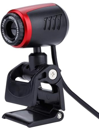 PC-kamera med låg -AI-Enhanced Video Calling Camera, vidvinkel Webcam PC | USB-kameradator med högupplöst videokvalitet, Auto Light Justering Webcam för miljöer med svagt