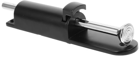 BAZEITFLOW Loquet À Ressort Pour Porte Et Portail Quincaillerie De Portail En Zinc Verrou De Porte Pour Maintenir La Ouverte Ou Fermée Installation Au Sol 16.00 X 3.50 X 2.80 cm