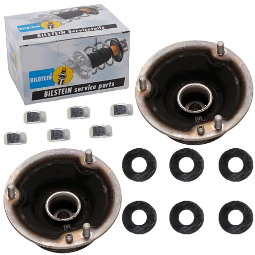 2x Bilstein Domlager vorne | 12-248940 passend für 1er E81-E87 3er E46 E90-E93 5er E39