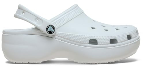 Crocs Zoccoli da donna classici con plateau W, Moonlight, 41/42 EU
