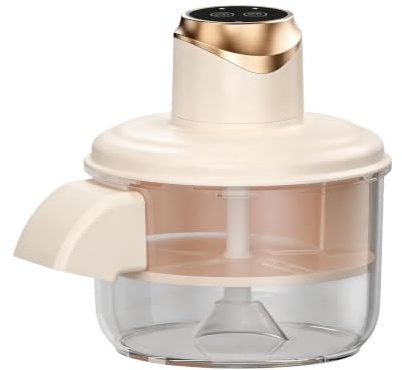 Lanmijia Pelador Eléctrico, Pelador Rápido y Potente para Cocina, Máquina Eléctrica para Pelar Frutas en Cocina, para Patata Tomate Ciruela Uva Níspero Hogar Camping Picnic
