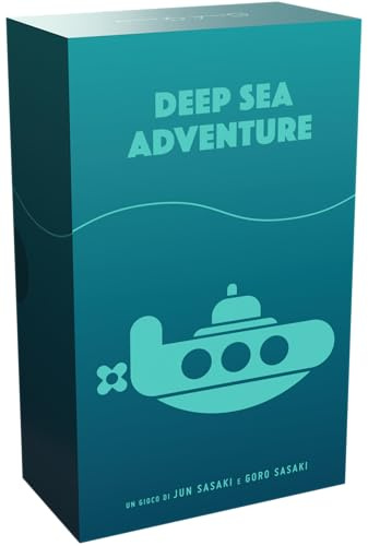 Deep Sea Adventure - Gioco Competitivo per Adulti e Bambini dagli 8 Anni - Gioco da tavolo tascabile - 2-6 Giocatori - Durata 30min - Edizione Italiana