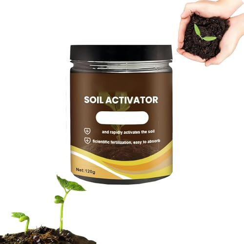 Activador profesional del suelo, enmienda profesional del suelo para plantas,aumenta la salud de las raíces y la eficiencia de fertilizantes (1 pcs)
